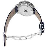 Tissot PRC 200 Chronograph Blue Dial Jam Tangan Tali Kulit Biru Untuk Pria - T055.417.16.047.00