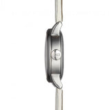 Jam Tangan Tissot Chemin Des Tourelles Powermatic 80 Lady White Dial White Leather Strap Untuk Wanita - T099.207.16.116.00