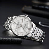 Tissot Chemin Des Tourelles Powermatic 80 Silver Dial Silver Steel Strap Jam Tangan Untuk Pria - T099.407.11.038.00