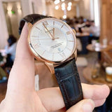 Tissot Chemin Des Tourelles Powermatic 80 Silver Dial Brown Leather Strap Jam Tangan Untuk Pria - T099.407.36.038.00