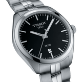 Tissot PR 100 Jam Tangan Kuarsa Stainless Steel Sport Chic Untuk Pria - T101.410.11.051.00