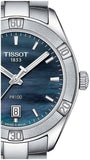 Tissot PR 100 Sport Chic Mother of Pearl Dial Watch Wanita - T101.910.11.121.00