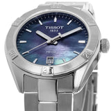 Tissot PR 100 Sport Chic Mother of Pearl Dial Watch Wanita - T101.910.11.121.00
