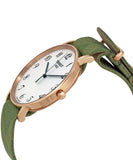 Tissot T Classic Everytime White Dial Green Nylon Strap Watch for Men - T109.610.38.032.00