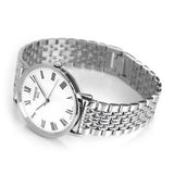 Tissot T Classic Everytime White Dial Jam Tangan Gelang Jaring Perak Untuk Pria - T109.410.11.033.00