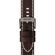 Tissot Chrono XL Blue Dial Brown Leather Strap Watch For Men - T116.617.36.047.00