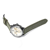 Tissot T Sport Chrono XL Beige Dial Green Nylon Strap Watch for Men - T116.617.37.267.00