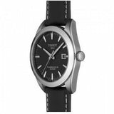 Tissot Gentleman Powermatic 80 Silicium Black Dial Jam Tangan Tali Kulit Hitam Untuk Pria - T127.407.16.051.00