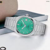 Tissot PRX Powermatic 80 Light Green Dial Silver Steel Strap Watch for Men - T137.207.11.091.01