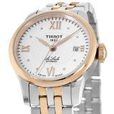 Jam Tangan Wanita Tissot Le Locle Automatic Silver Dial Two Tone Steel Strap - T41.2.183.16