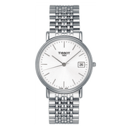 Tissot T Classic Desire Silver Dial Silver Mesh Bracelet Watch for Men - T52.1.481.31