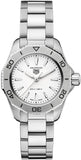 Tag Heuer Aquaracer Professional 200 Quartz Mother of Pearl Dial Silver Steel Strap Watch for Women - WBP1418.BA0622