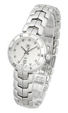 Tag Heuer Link Diamonds Silver Dial Silver Steel Strap Watch for Women - WAT1413.BA0954