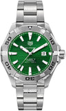 Tag Heuer Aquaracer Green Dial Watch for Men - WAY2015.BA0927