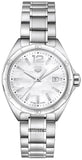 Tag Heuer Formula 1 Quartz Mother of Pearl White Dial Silver Steel Strap Watch for Women - WBJ1418.BA0664