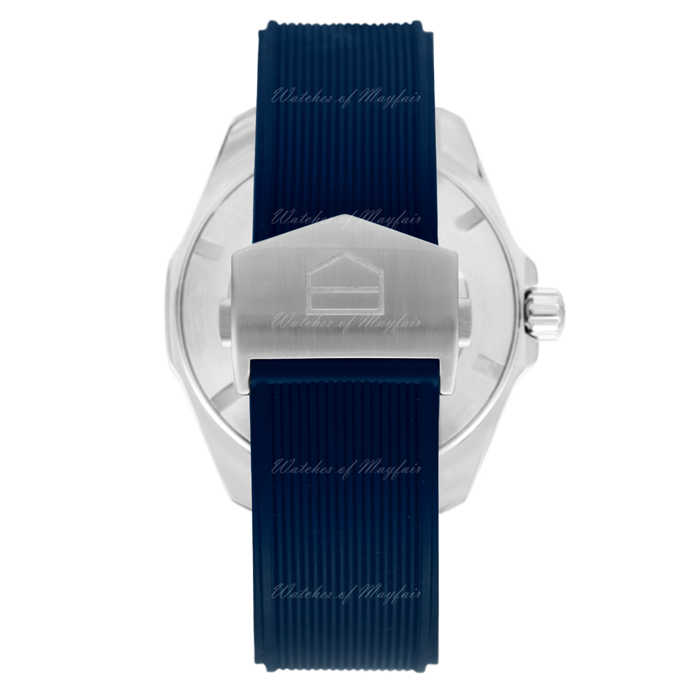 Tag Heuer Aquaracer Uhr mit blauem Zifferblatt fur Herren