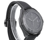 Tag Heuer Aquaracer Automatic Chronograph Special Edition Titanium Grey Dial Black Leather Strap Watch for Men - CAY218B.FC6370