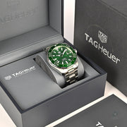 Tag Heuer Aquaracer Green Dial Watch for Men - WAY201S.BA0927