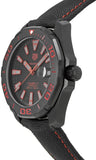 Tag Heuer Aquaracer Caliber 5 Black Dial Black Nylon Strap Watch for Men - WAY208A.FC6381