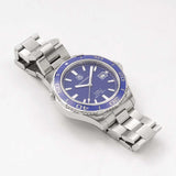 Tag Heuer Aquaracer Calibre 5 Automatic Blue Dial Silver Steel Strap Watch for Men - WAK2111.BA0830