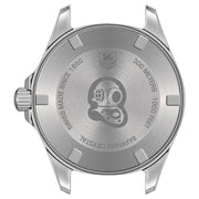 Tag Heuer Carrera Aquaracer Quartz Chronograph Black Dial Black Rubber Strap Watch for Men - CAY111A.FT6041
