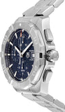 Tag Heuer Aquaracer Automatic Chronograph Blue Dial Silver Steel Strap Watch for Men - CAY2112.BA0927