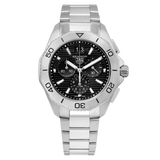 Tag Heuer Aquaracer Professional 200 Date Black Dial Silver Steel Strap Watch for Men - CBP1110.BA0627