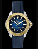 Tag Heuer Aquaracer Professional 200 Automatic Blue Dial Blue Rubber Strap Watch for Men - WBP2150.FT6210