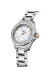 Tag Heuer Aquaracer Professional 200 Quartz Diamonds Mother of Pearl Dial Silver Steel Strap Watch for Women - WBP1451.BA0622