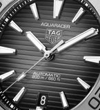 Tag Heuer Aquaracer Professional 200 Automatic Black Dial Silver Steel Strap Watch for Men - WBP2110.BA0627