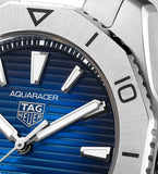 Tag Heuer Aquaracer Professional 200 Automatic Blue Dial Silver Steel Strap Watch for Men - WBP2111.BA0627