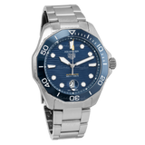 Tag Heuer Aquaracer Professional 300 Automatic Blue Dial Silver Steel Strap Watch for Men - WBP201B.BA0632