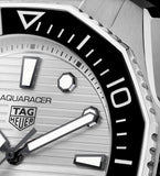 Tag Heuer Aquaracer Professional 300 Automatic Silver Dial Silver Steel Strap Watch for Men - WBP201C.BA0632