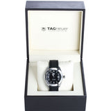 Tag Heuer Aquaracer Quartz Black Dial Black Rubber Strap Watch for Men - WAY1110.FT8021