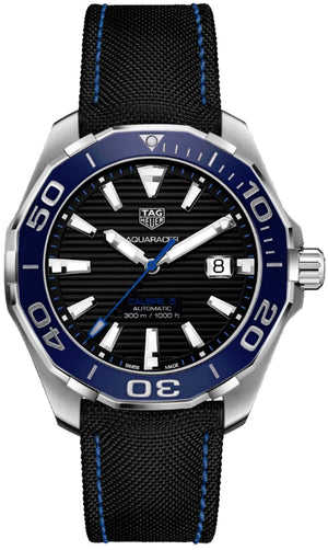 Tag Heuer Aquaracer Black Dial Watch for Men - WAY201C.FC6395