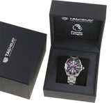 Tag Heuer Aquaracer Calibre 5 Premiere League Edition Black Dial Silver Stainless Steel Watch for Men - WAY201D.BA0927