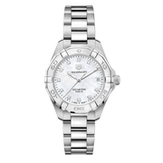 Tag Heuer Aquaracer White Mother of Pearl Dial Watch for Women - WBD1314.BA0740