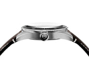 Tag Heuer Autavia Automatic Grey Dial Brown Leather Strap Watch for Men - WBE5114.FC8266