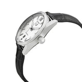 Tag Heuer Carrera Date Silver Dial Black Leather Strap Watch for Men - WBN2111.FC6505