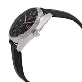 Tag Heuer Carrera Day Date Black Dial Black Leather Strap Watch for Men - WBN2013.FC6503