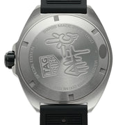 Tag Heuer Formula 1 Alec Monopoly Special Edition Black Rubber Strap Watch for Men - WAZ1119.FT8023