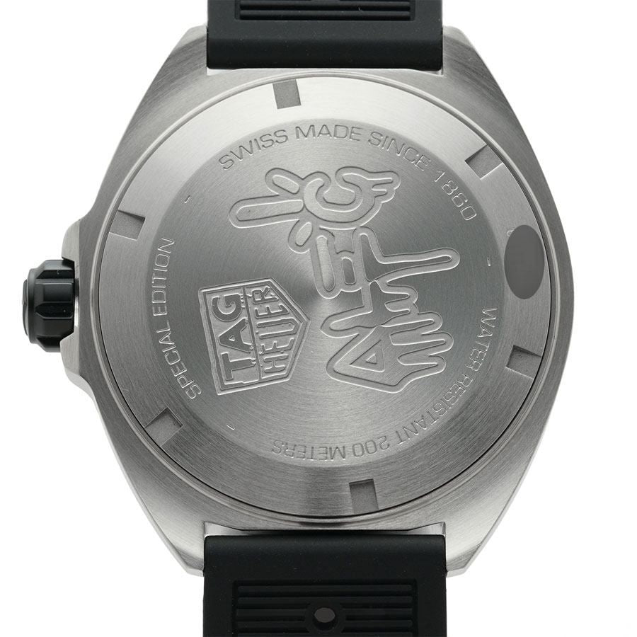 Tag Heuer Formula 1 Alec Monopoly Edisi Khusus Jam Tangan Tali Karet Hitam untuk Pria - WAZ1119.FT8023