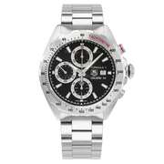 Tag Heuer Formula 1 Calibre 16 Automatic Chronograph Black Dial Silver Steel Strap Watch for Men - CAZ2010.BA0876