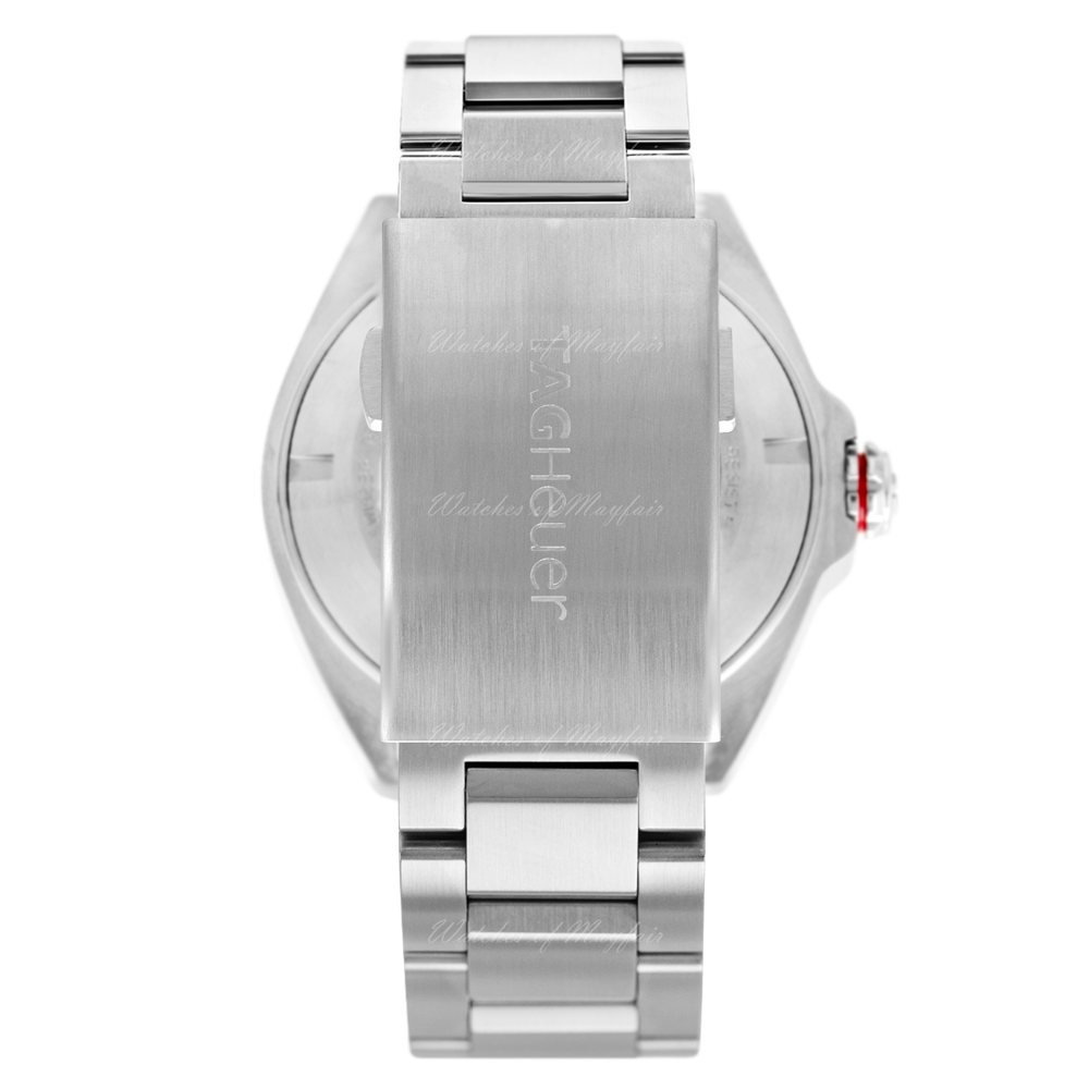 Tag Heuer Formula 1 Kaliber 5 Kronograf Antrasit Dial Jam Tangan Tali Baja Perak untuk Pria - WAZ2011.BA0842