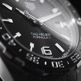 Tag Heuer Formula 1 Kaliber 5 Kronograf Antrasit Dial Jam Tangan Tali Baja Perak untuk Pria - WAZ2011.BA0842