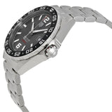 Tag Heuer Formula 1 Kaliber 5 Kronograf Antrasit Dial Jam Tangan Tali Baja Perak untuk Pria - WAZ2011.BA0842
