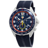 Tag Heuer Formula 1 Red Bull Racing Chronograph Blue Dial Blue Rubber Strap Watch for Men - CAZ101AL.FT8052