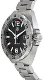 Tag Heuer Formula 1 Black Dial Silver Steel Strap Watch for Men - WAZ1112.BA0875