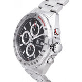 Jam Tangan Pria Tag Heuer Formula 1 Calibre 16 Automatic Chronograph Black Dial Silver Steel Strap - CAZ2010.BA0876