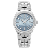 Tag Heuer Link Quartz Mother of Pearl Dial Silver Steel Strap Watch for Women - WBC1311.BA0600